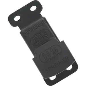 Black Stainless Steel ClicLock Buckle Quick Release Fastener for Dog Training Prong Collar for Small Medium Large Dogs Made in Germany (3.0/3.2mm, Black Jacket)