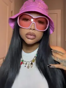 Large Frame Wraparound Sunglasses, Personalized Y2K Fashion Shades, Perfect for Music Festivals, Summer Beach Vacations, Outdoor Activities