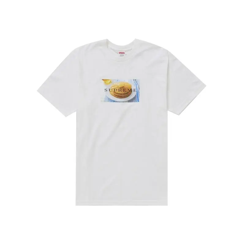 Supreme Men's Pancakes Tee White, from StockX