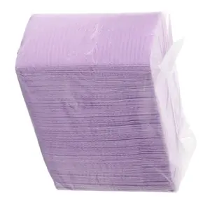 125pcs Disposable Beauty Table Mat Nail Tips Art Waterproof Pad Easy to Use