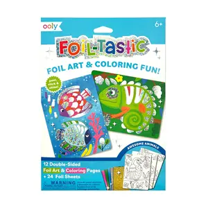 Foil-tastic Foil Art & Coloring Set - Awesome Animals