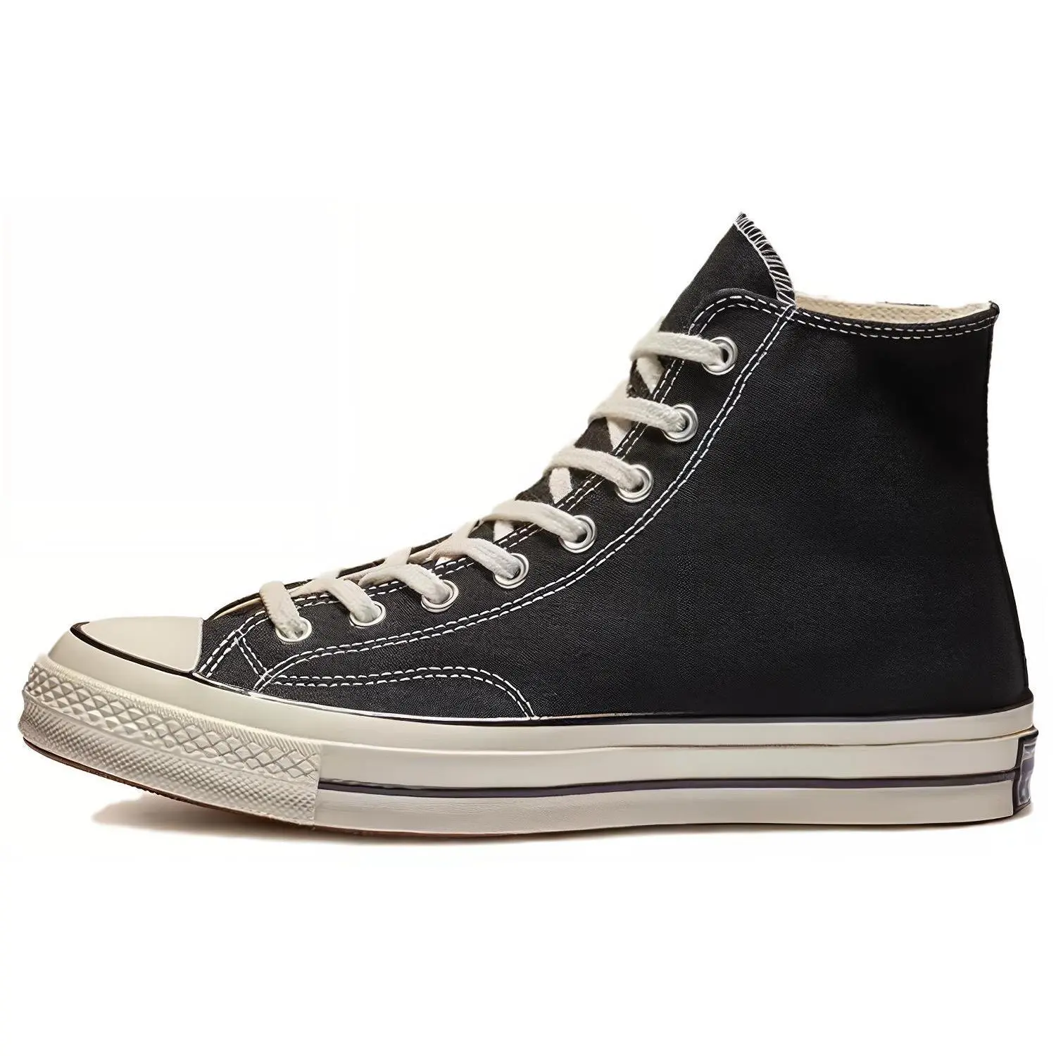 Men's & Women's Converse Chuck 70 High-Top Closed Canvas Shoes - Classic Trainer, Lightweight, Durable, Retro Black Athletic Sports Shoe