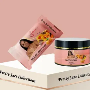 Peau Noire Glow duo set | Exfoliate Gently, Hydrate Deeply Skin Repair Moisturize