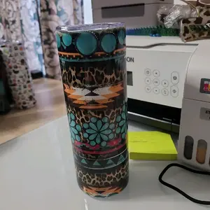 teal conch 20 oz tumbler