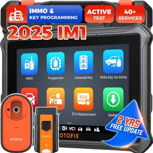 OTOFIX IM1 All System Diagnostics Scanner, OE Level OBD2 Scanner with XP1 Progammer, Advanced 40+ Service, Support DoIP & CAN-FD, 7 inches Screen, 2 Years Free Update, SD Card Support up to 64GB