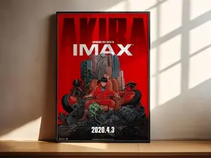 Akira Poster, Kaneda & Tetsuo Wall Art, Anime Manga Fan Decor - Number 05