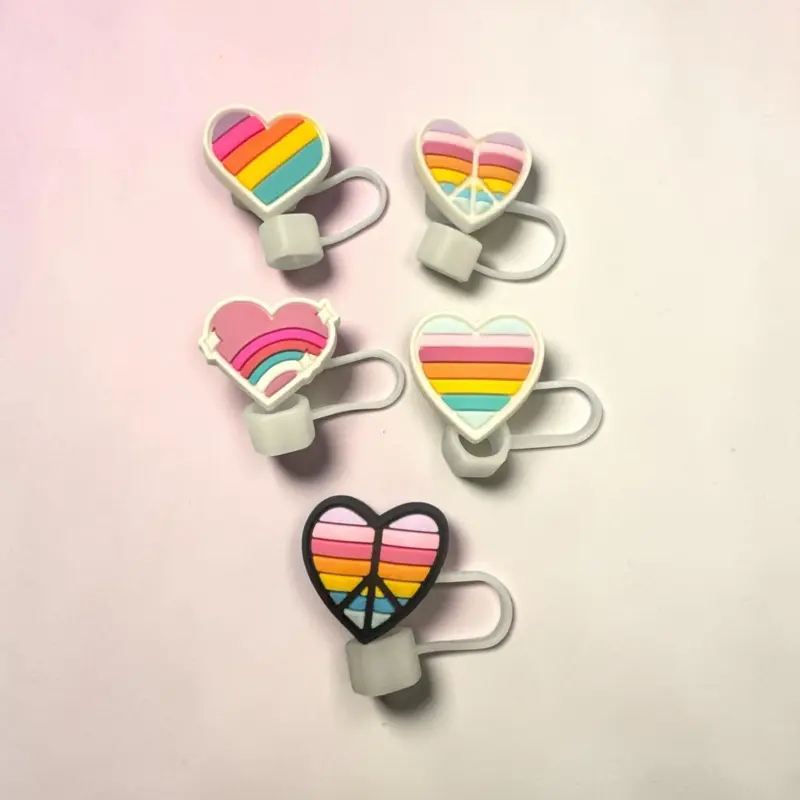 Straw Toppers, 10mm Size Accessory for Drinks Cups