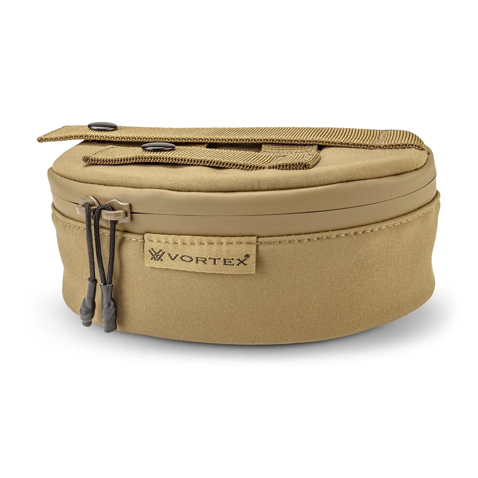 Vortex Optics GlassPak Pro Large Zipper Pouch Attachment, DWR Treated Belt Bag with Interior Velcro and Elastic Holders, Binocular Harness, Dwr Treated Exterior, Utility Bag, Weatherproof