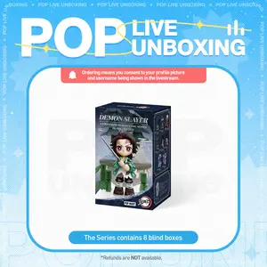 [POP NOW] POP MART Demon Slayer Unwavering Resolve Arc Series Block Figures Blind Box