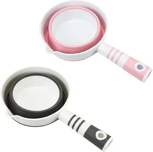 2Pcs Collapsible Foldable Water Ladle Small Plastic Water Scoop Dipper Rinse Cup for Hair Washing Cleaning Perfect for Bathroom Kitchen Garden Camping Travel