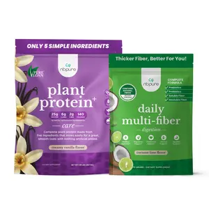 NBPure Daily Wellness Bundle -  Daily Multi-Fiber Bag & Plant Protein+ Gusset