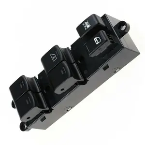 83071-FG090 Master Power Window Switch, Push Button, Manual, Black, Driver Side, Front Left, Subaru Forester Impreza 2007-2011