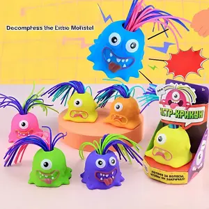 Little monster stress-relieving toys that make different sounds