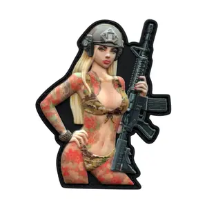 TACTICAL PIN-UP M2 PVC MORALE PATCH