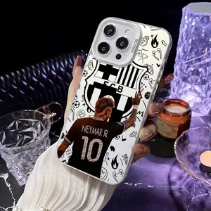 Neymar sends his greetings B-Barcelona Phone Case Casing Suitable for iPhone 17 16e 16 15 14 13 12 11 Mini Pro Max Air X XR XSMAX 8 7 Plus Anti Fall Matte Back Cover