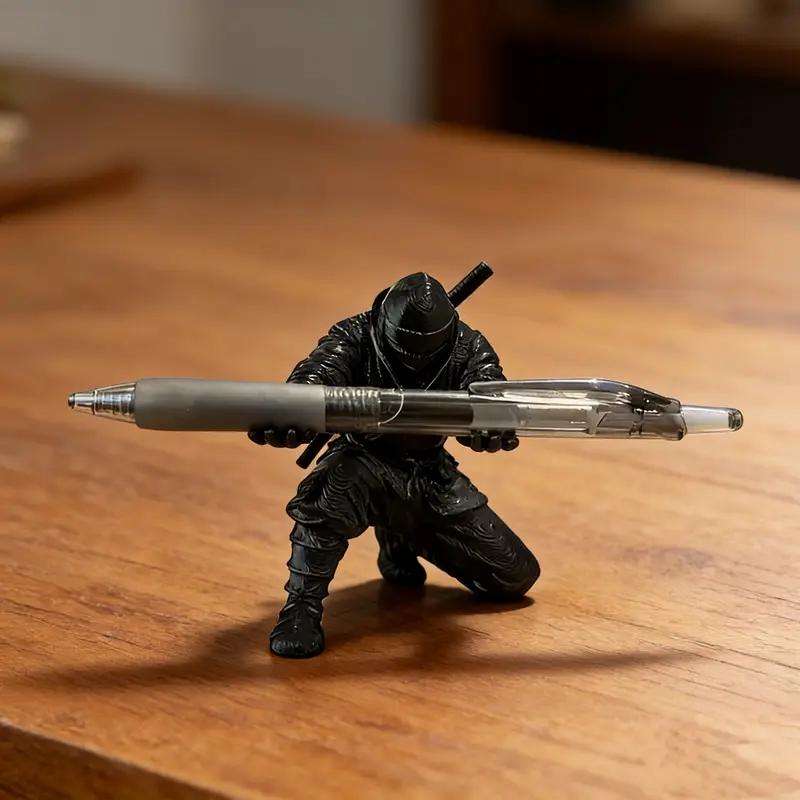 3D Printed Samurai Pen Holder Desk Organizer Holds Pens Pencils Creative Gift for Boyfriend Colleague Friend