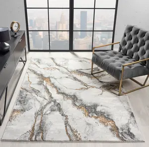 Sam's Rugs Ultra Soft Area Rug - Modern Abstract Design for Indoor Living Room & Bedroom - Stain Resistant, Easy to Clean