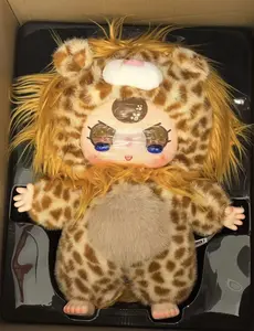Baby three，Limited worldwide, exclusive edition, plush toy, leopard rich800%，blind boxes