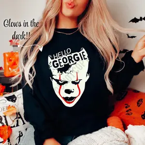 Pennywise *GLOW IN THE DARK* Tshirt Halloween