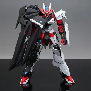 Build Your Own Mech Model Kit, DIY Collectible Model Assembly Toy for Boys, Includes Cape & Stand, Educational Robot Puzzle Gift, Scale 1/144