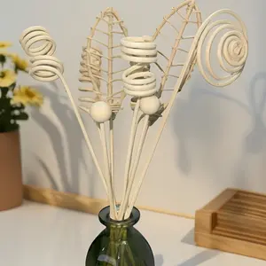 12pcs Original No Fire Diffuser Sticks, Fragrance Bottle Replacement Sticks, Bohemian Home Decor, Suitable for Vases and Centerpieces