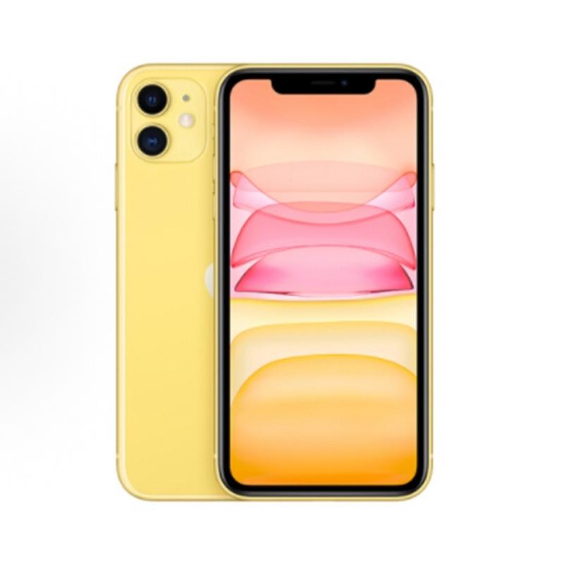 Refurbished iPhone 11 (Unlocked) - 6.1″ display, supports any carriers, excellent condition with 100% battery capacity, zero-mileage, like-new performance