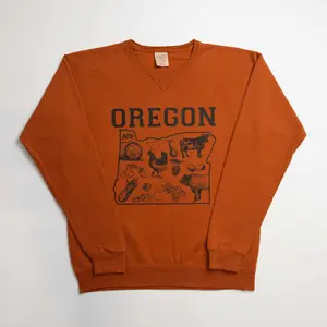 Oregon - State Agriculture Orange Crewneck