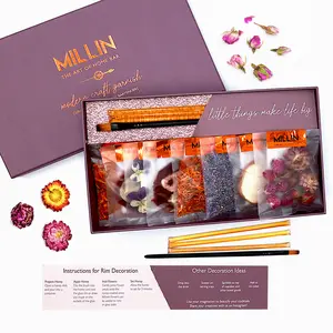MILLIN Cocktail Garnish Gift Set – Edible Flowers & Dehydrated Fruits