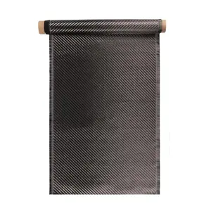 Carbon Fiber Fabric Roll 6.5ft x 12”Fabric Mesh Carbon Fiber Cloth Carbon Fiber Sheet Pure Fabric Roll for Cars for Structural Reinforcement on Concrete Walls, Basements, Boats DIY Projects