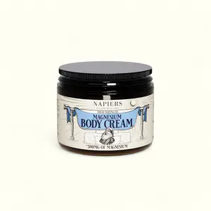 Napiers High Strength Magnesium Body Cream with Lavender & Ylang Ylang - 500mg Elemental Magnesium - 3.4 fl oz