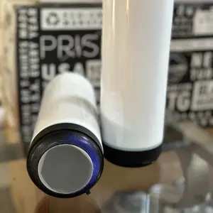 Custom Speaker Tumbler With Requested Image Water Bottles Bottled Cup Washable Reusable Portable