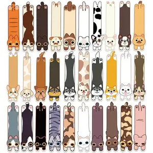 30 count   Bookmarks Cute Cats Dogs Theme Paper Bookmarks for Adult Cats Dogs Book Markers for Students Teachers School  Office Reading Book Lovers,30 Styles
