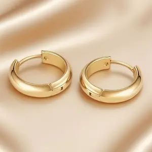 Titanium Steel Earrings for Women Men Non-Tarnish Waterproof Stud Earrings High-End Hypoallergenic Jewelry Sensitive Ears Friendly Dainty Minimalist Piercing Studs Durable Fashionable Lightweight Aesthetic Accessories Birthday Anniversary Gift for Her