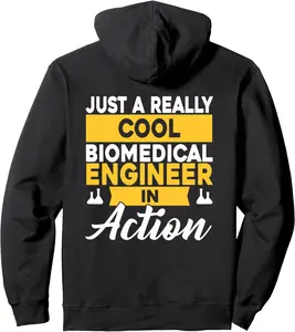 Biomedical Engineering Microscope Men Biomedical Engineer Pullover Hoodie 6