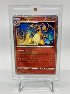3D Charizard Pokemon Card from Vivid Voltage (025/185)