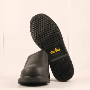 Comfy Waterproof Work Clogs Slip Resistant Leather