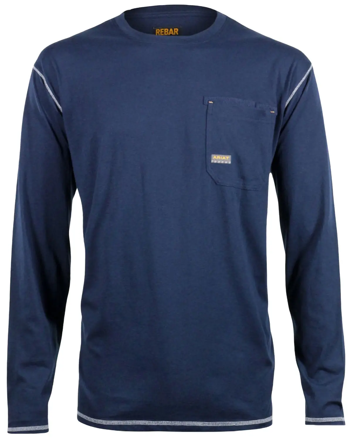 Ariat Men's Men'S Rebar Crew Long Sleeve Work Shirt - 10019058