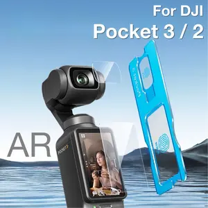 Dji Osmo Pocket 3 Tempered Glass Screen Protector, Anti-Fingerprint & Scratch Resistant, Perfect Fit Design for Dji Osmo Pocket Series