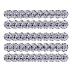 Explorinox Plastic Wrap Stretchable Food Covers Flexible Lids for Bowls Plates Pots Containers Heat Retaining Freshness Preserver for Kitchen Parties Meal Prep