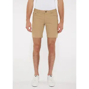 MOCHA 8 INCH INSEAM STRETCH KNIT JEANS SHORTS PM-3009