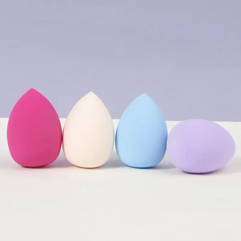 Random color makeup sponge | A beauty blending tool featuring droplets, pumpkin shapes and sponge balls, enabling seamless application of both powder and liquid makeup