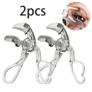 Portable Frameless Eyelash Curler, Easy Perfect Lashes, Wide Angle Design, Sunflower Style, Unique Look, Travel-Friendly Makeup Tool