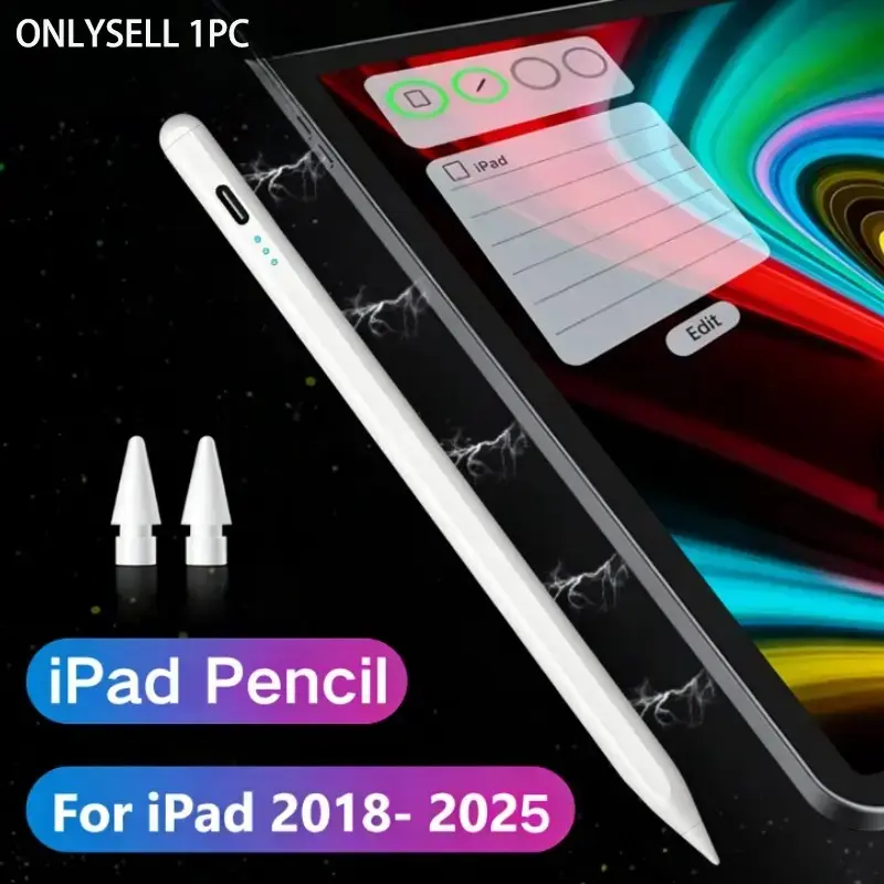 Specialized Touch Pen Stylus Tablet Styluses for iPad Pencil, Anti-Palm Swipe, Compatible with iPad Pro Air Mini, 2018-2022 Models, Essential iPad Accessory