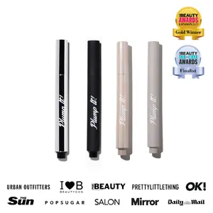 Plump It! No Needles Lip Plumper Quad - 4-in-1 Lip Plumping Set with Volumising, Hyaluronic, Collagen and Lip Oil for everyday use. Skincare Daily