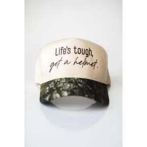 Life's Tough, Get a Helmet Hat - MM Hats Collection