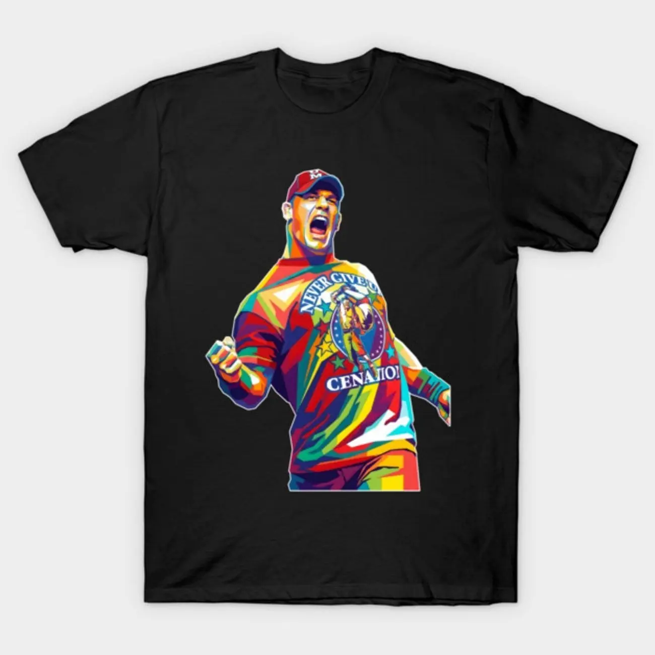 john cena Wpap Cenation Graphic T-Shirt, Gift for Fans & Friends