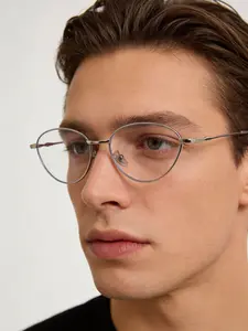 Vintage Cat Eye Frame Eyeglasses, Trendy Vintage Eyeglasses, Retro Style Eyeglasses for Women & Men, Fashion Eyeglasses for Work, Daily Clothing Decor, Perfect for Student Daily Use