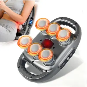 6-Head Deep Tissue Back Massager with 9 Adjustable Intensities & 9 Modes, Electric Percussion Massager for Back/Shoulders/Legs/Arms/Neck