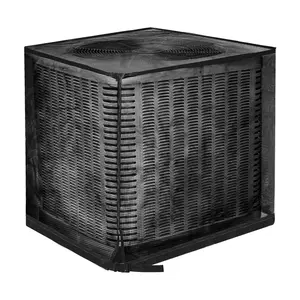 Outdoor Air Conditioner Covers, Mesh Air Conditioner Cover for Outside Units,  Seasons AC Unit Cover Protect from Clogging - Cottonwood, Leaves, Weeds (35.4" x 35.4" x 39.4")
