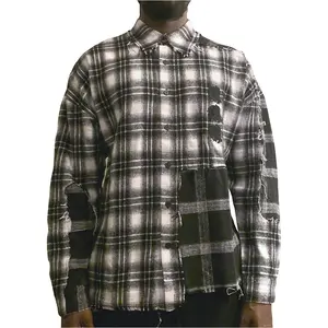 SuperConsciousCo. Flannel Black & White